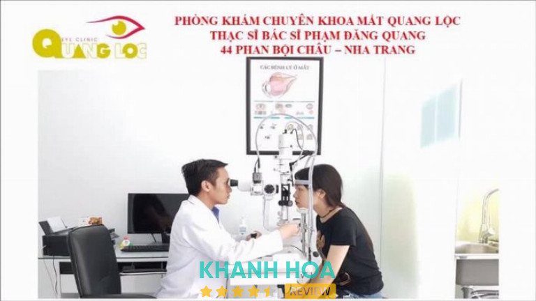 Phòng Khám Chuyên Khoa Mắt Quang Lộc, Nha Trang