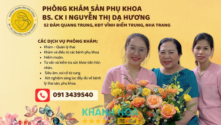 Phòng khám Sản phụ khoa BS.CKI Nguyễn Thị Dạ Hương - 52 Đàm Quang Trung
