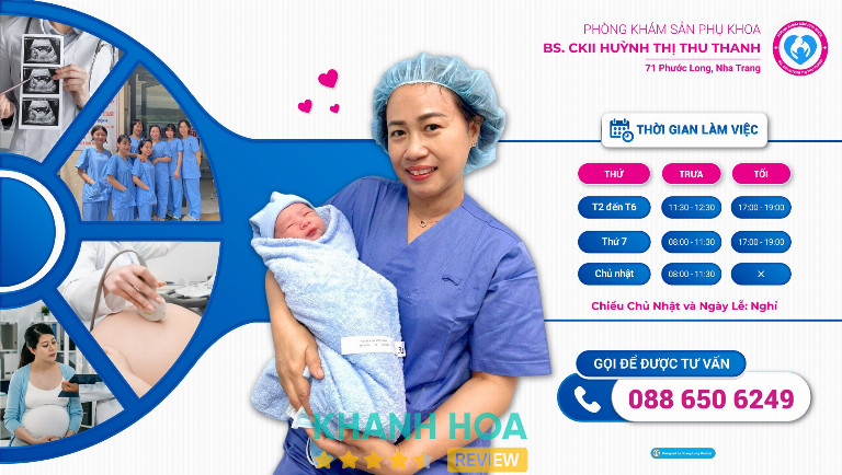 Bài viết đánh giá về Phòng khám Sản phụ khoa bs Huỳnh Thị Thu Thanh: 71 Phước Long, P. Nam Nha Trang, khánh hòa