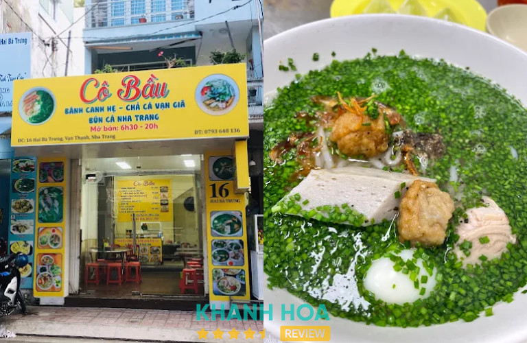 Bánh Canh Hẹ – Bún Chả Cá Vạn Giã Cô Bầu - 16 Hai Bà Trưng