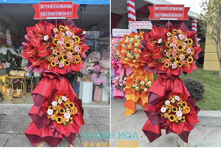 Shop kệ hoa khai trương FLoLi tại nha trang