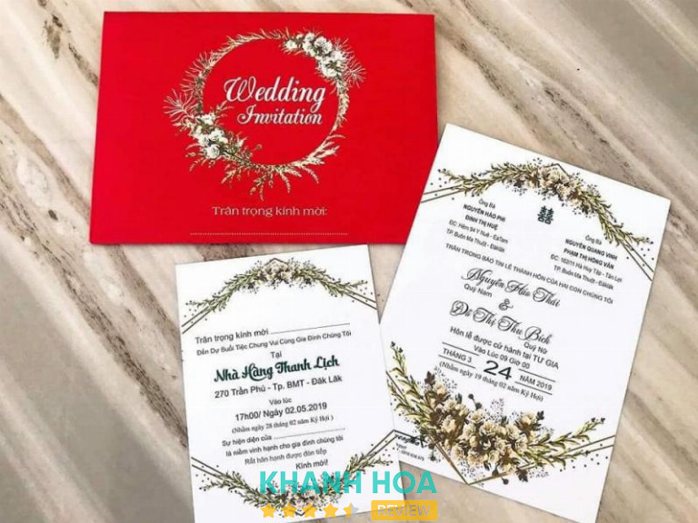 Thiệp Cưới H&T, Nha Trang