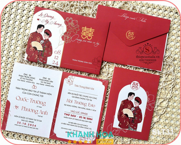 Thiệp cưới WIC, Nha Trang