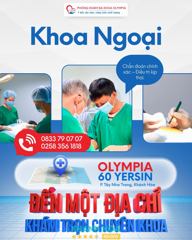 Phòng khám Đa khoa Olympia - 60 Yersin