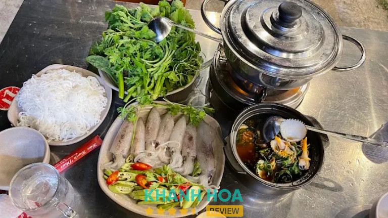 Lẩu mực Đại Lãnh, Nha Trang
