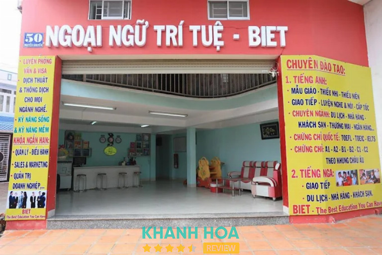 Ngoại ngữ Trí Tuệ – BIET, Nha Trang