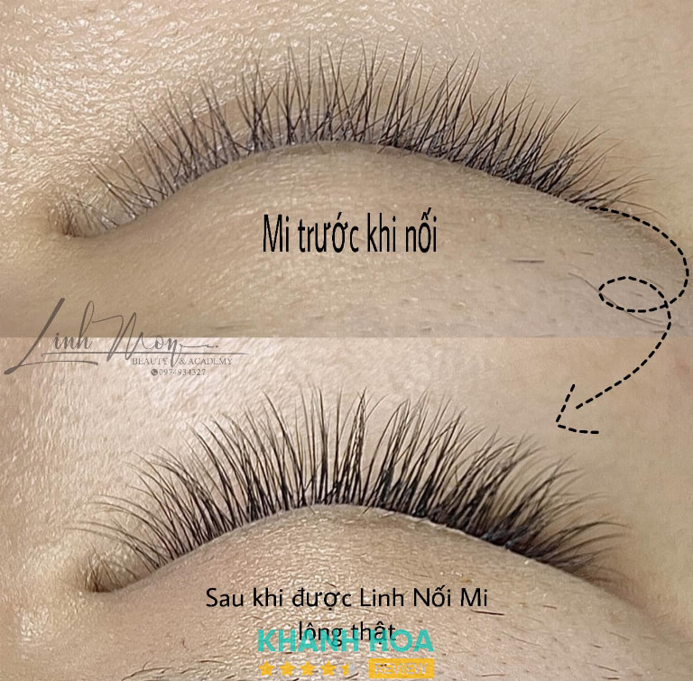 Linh Mon Beauty nối mi ở Khánh Hòa