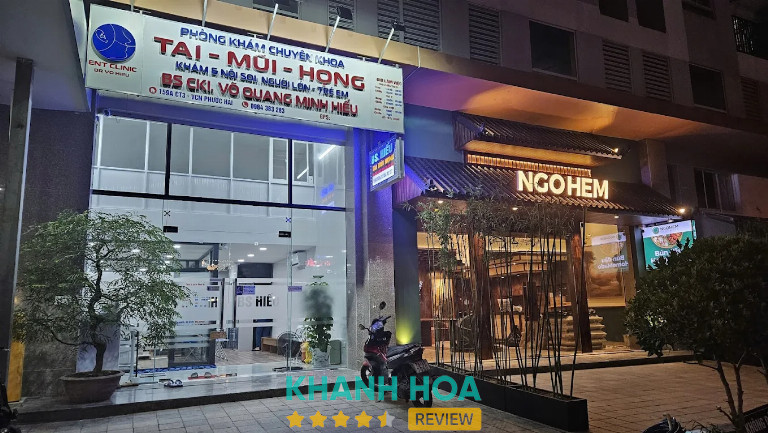 Phòng khám Tai Mũi Họng BSCKI Võ Quang Minh Hiếu Nha Trang
