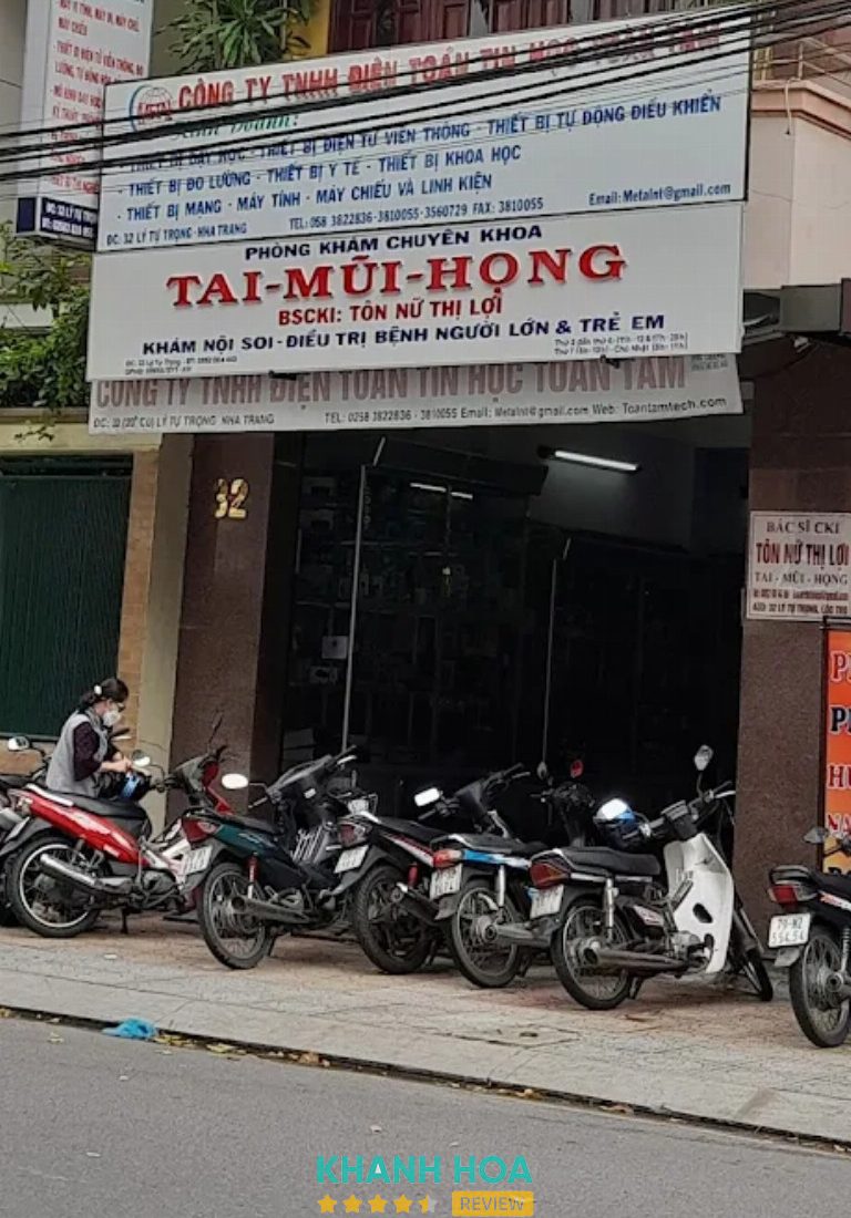 Phòng khám Chuyên khoa Tai Mũi Họng BSCKI Tôn Nữ Thị Lợi Nha Trang
