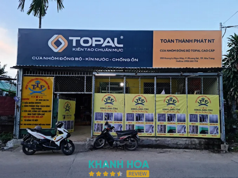 Đơn vị thi công nhôm kính ở Khánh Hòa - Toàn Thành Phát