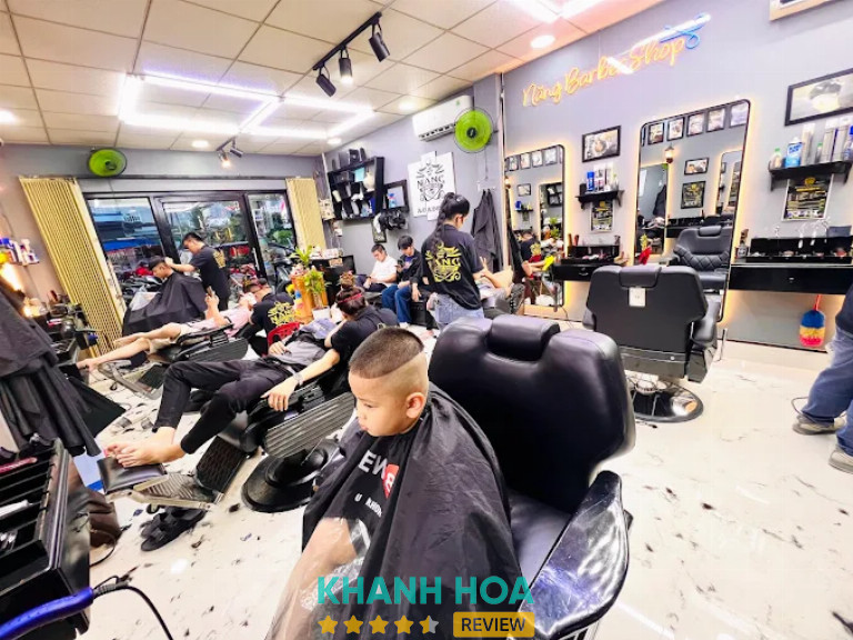 Tiệm cắt tóc nam tại Khánh Hòa Năng Barber Shop