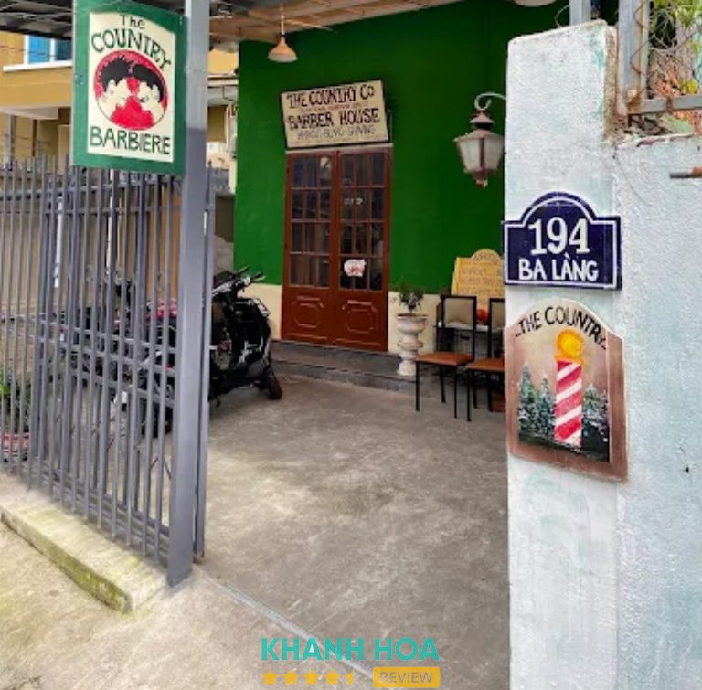 Tiệm cắt tóc nam ở Khánh Hòa The Country Barber.Co