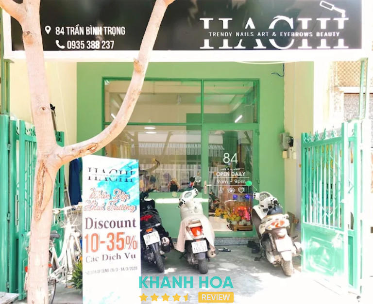 Tiệm nail ở Khánh Hòa Hachi Nails & Beauty