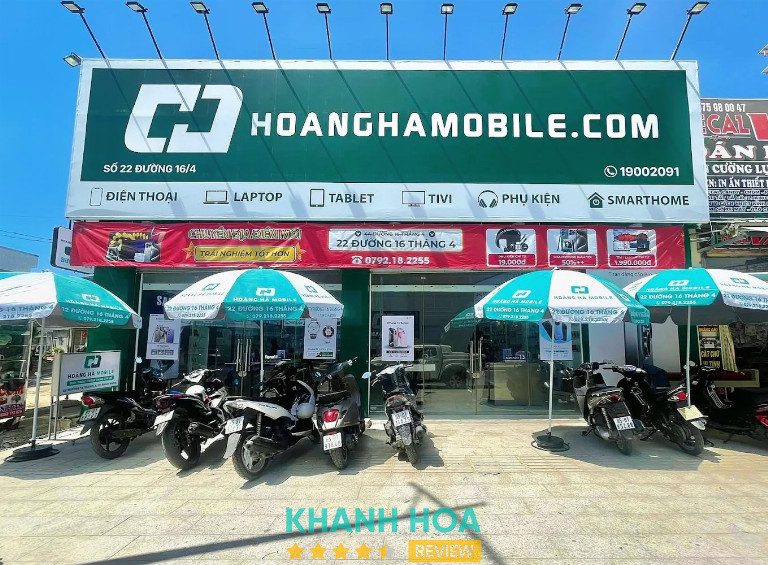 Cửa hàng điện thoại uy tín ở Phan Rang, Ninh Thuận Hoàng Hà Mobile