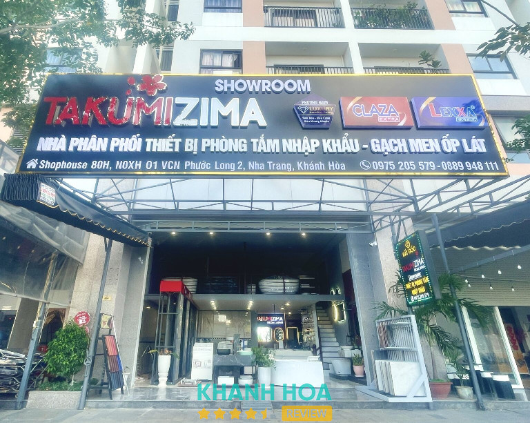 Cửa hàng thiết bị vệ sinh ở Nha Trang uy tín Takumizima Khánh Hòa