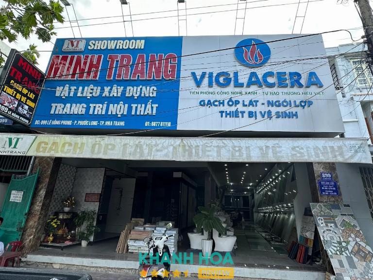 Cửa hàng thiết bị vệ sinh ở Nha Trang Showroom Minh Trang