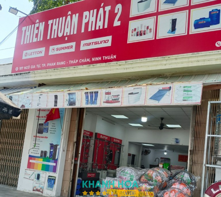 Cửa hàng thiết bị vệ sinh ở Ninh Thuận Thiên Thuận Phát