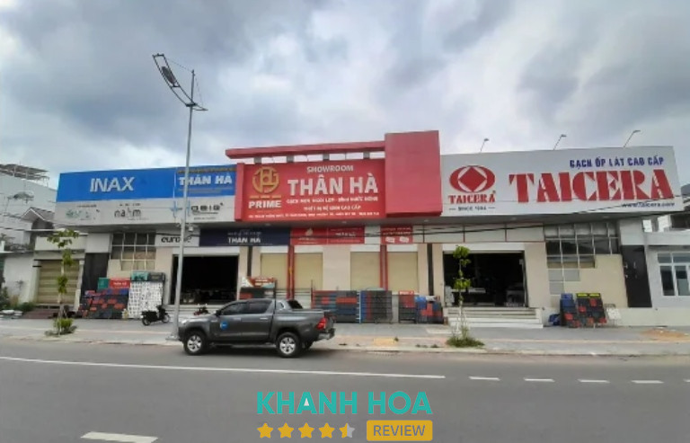 Cửa hàng thiết bị vệ sinh ở Ninh Thuận Thân Hà