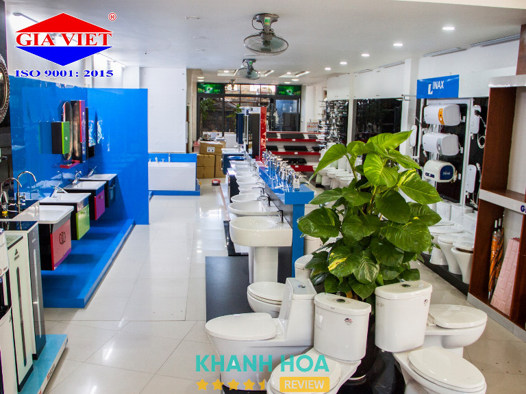 Cửa hàng thiết bị vệ sinh ở Ninh Thuận Gia Việt