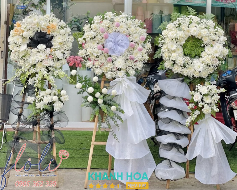 Các mẫu hoa chia buồn tại FLoLi
