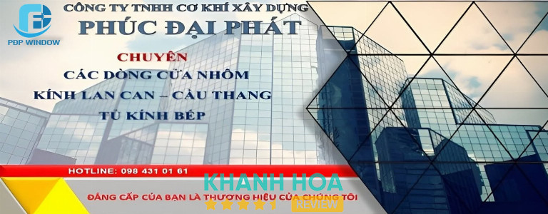 Công Ty Phúc Đại Phát chuyên thi công cầu thang kính ở Nha Trang, Khánh Hòa