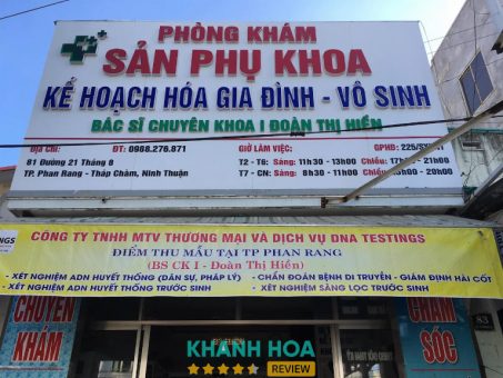Bài đánh giá về Phòng Khám sản - Hiếm muộn Bs Đoàn Hiền, Phan Rang, Khánh Hòa