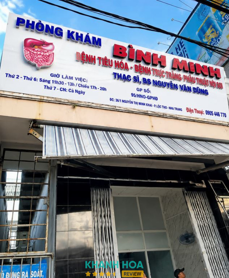 Phòng khám Bình Minh – ThS. BS Nguyễn Văn Dũng - 7 Nguyễn Tất Thành
