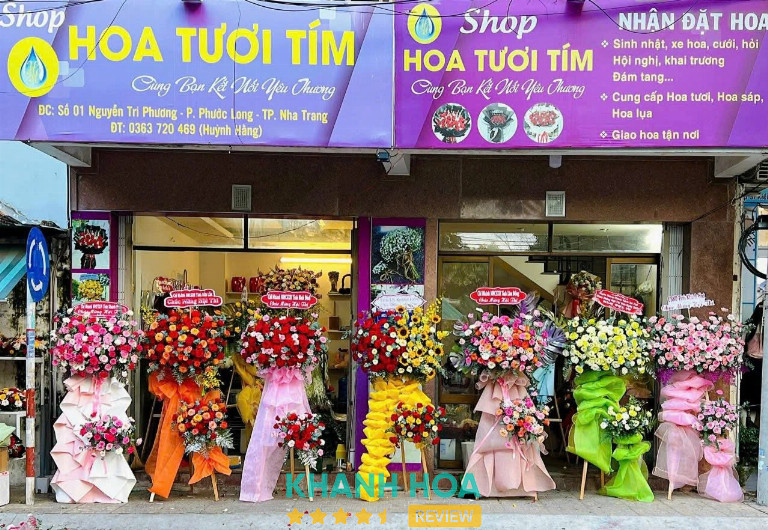 Shop Hoa Tươi Tím - P. Nam Nha Trang