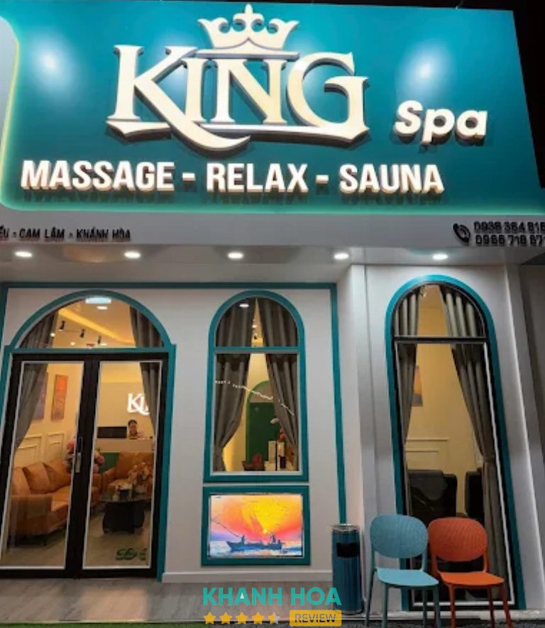 King Spa gội đầu dưỡng sinh ở Cam Lâm