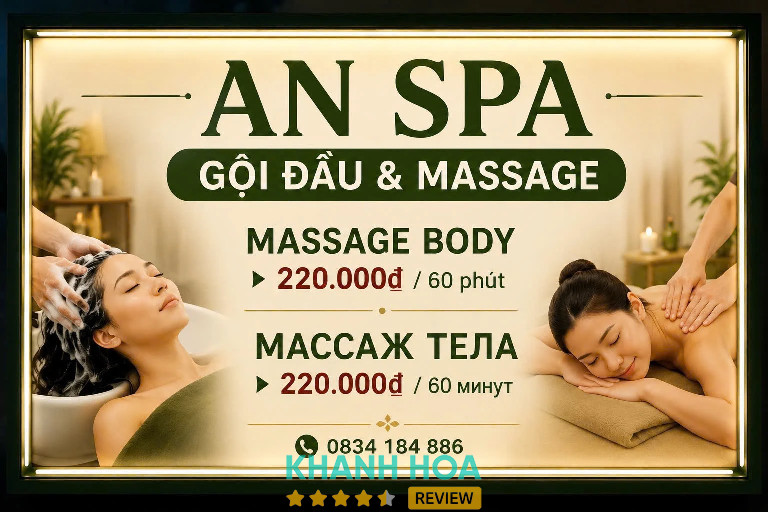 An Spa & Gội Đầu Dưỡng Sinh Khánh Hòa
