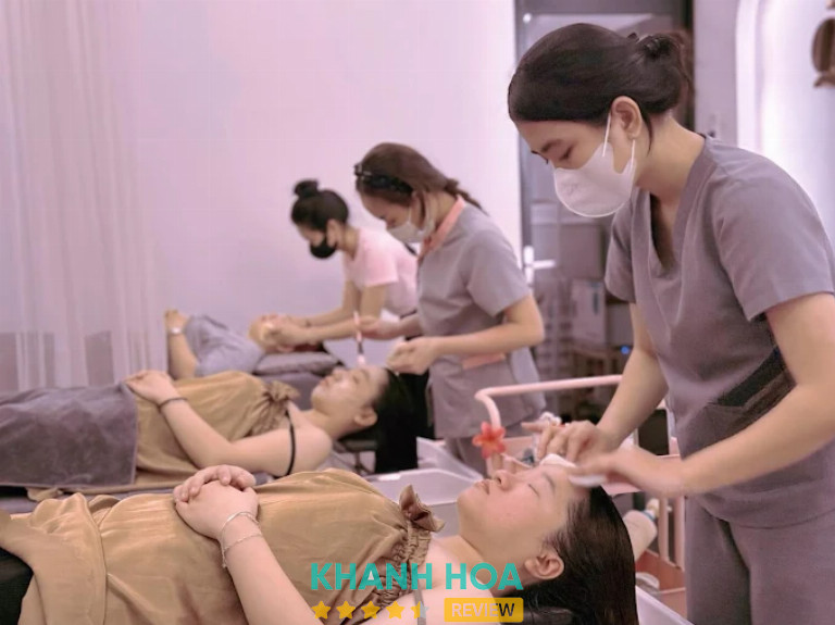 Gội đầu dưỡng sinh Nha Trang - Massage - 마사지 - QLady Spa