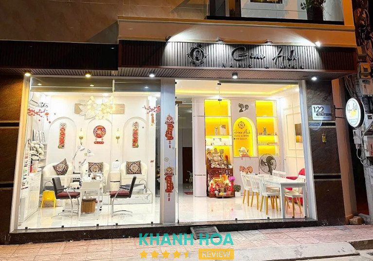 Tiệm nail ở Cam Ranh