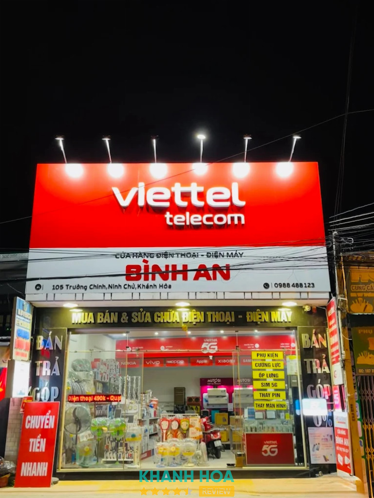 Bài đánh giá về cửa hàng điện thoại điện máy Bình An, Phan Rang