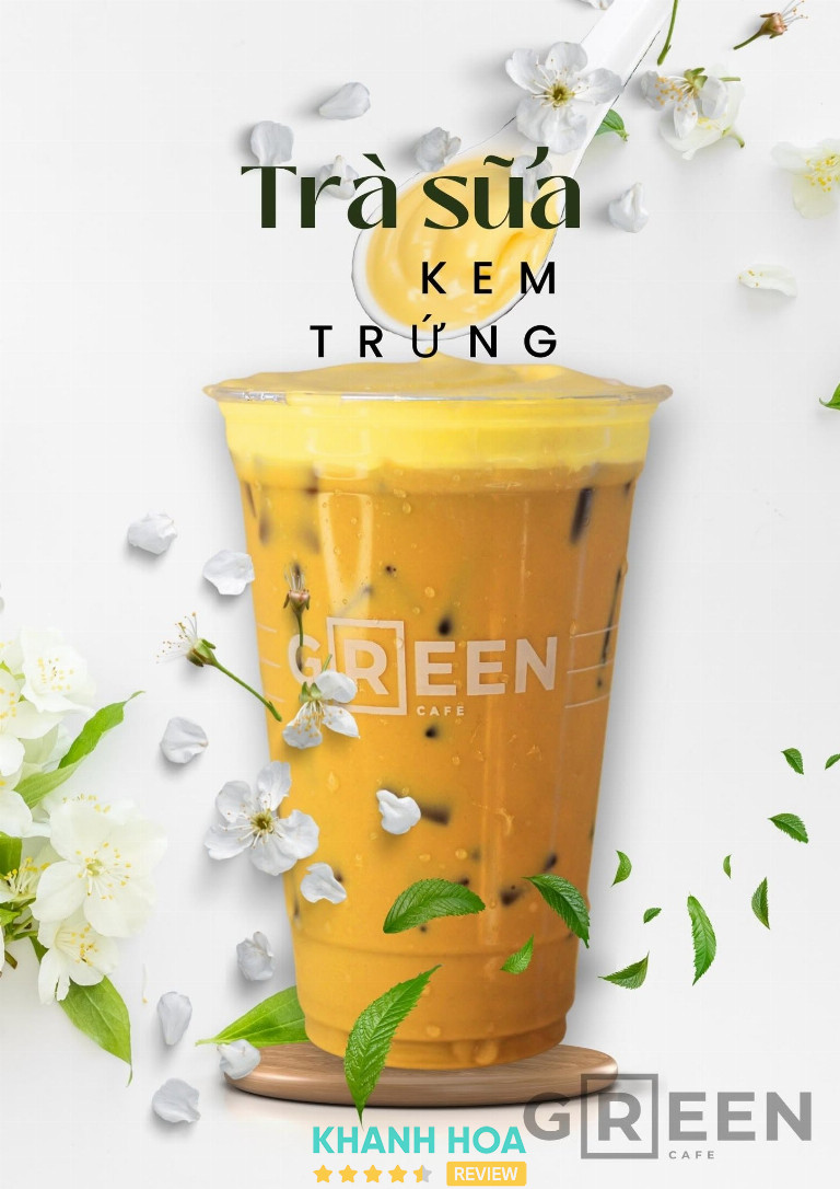 Không gian tại Green Cafe Cam Ranh