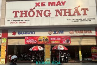 Bài đánh giá về Trung Tâm Xe Máy Thống Nhất, Phan Rang, Khánh Hòa