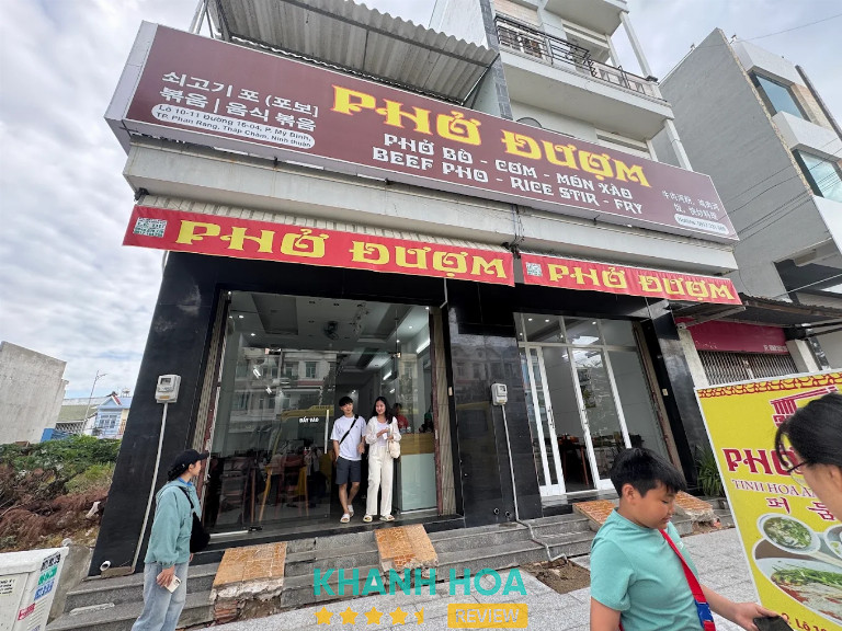Bài đánh giá về Phở Đượm, Đông Hải, Khánh Hòa (Phan Rang cũ)