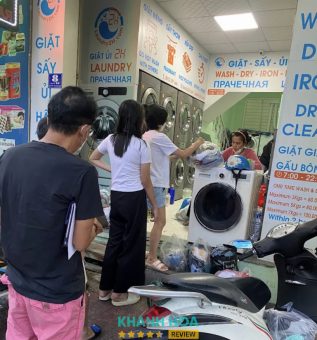 Tiệm giặt ủi 2h tại Nha Trang