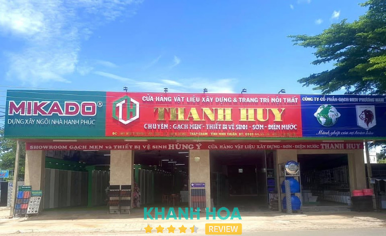 Vật Liệu Xây Dựng Showroom Gạch Men Thanh Huy Phan Rang